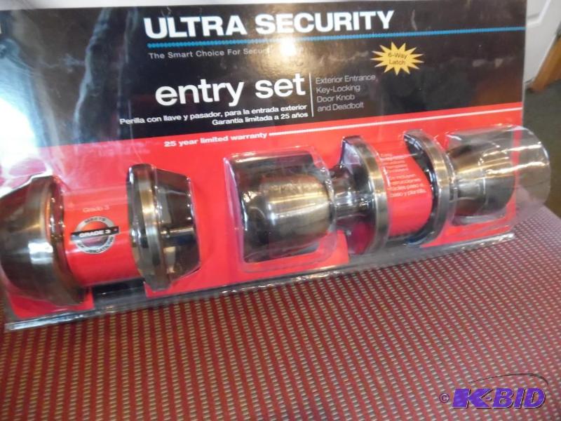 Entry Set With Deadbolt