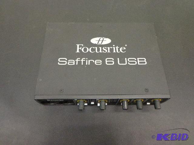 lot 101 image: Focusrite Saffire&nbsp6 USB Pro Tuner   The ...