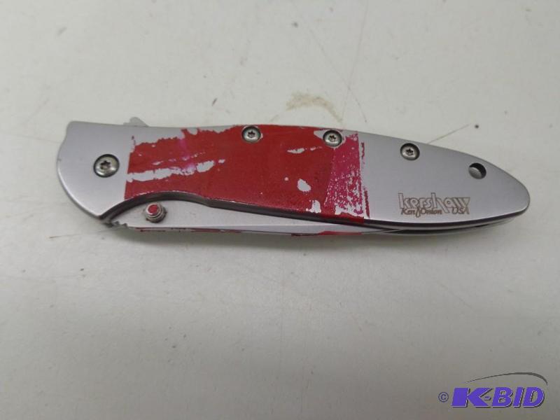 lot 109 image: Pocket Knife   Kershaw   7" Extende...