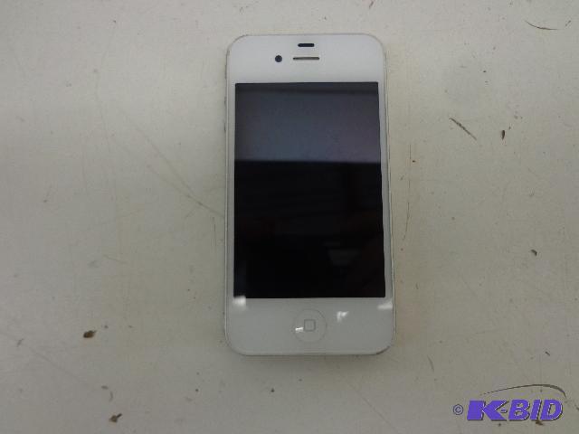 lot 20 image: IPhone   White  Possible 4 or 4s  Size unknow...