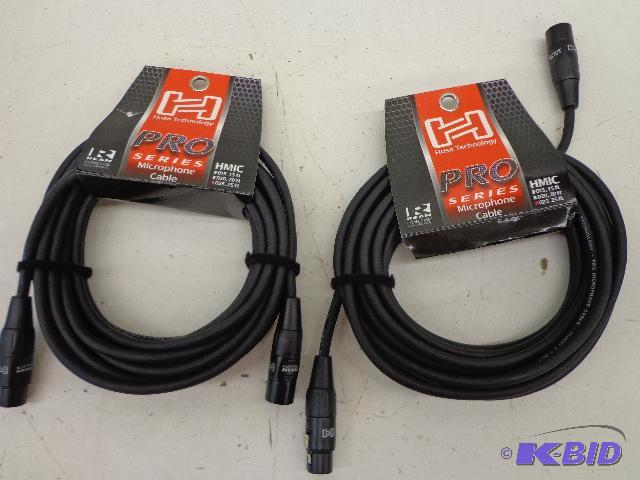 lot 69 image: Pro Microphone Cable   REAN XLR3F to XLR3M   ...