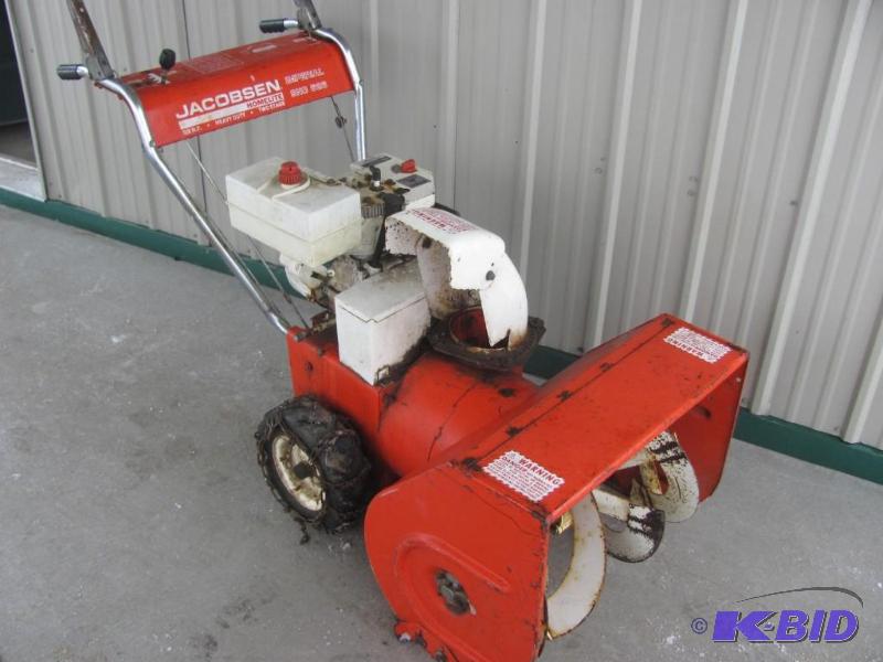 Jacobson Snowblower