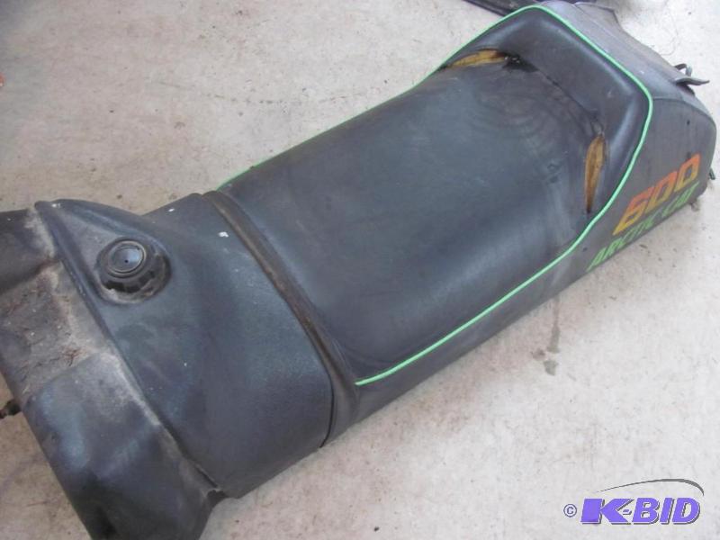 Seat and Gas Tank