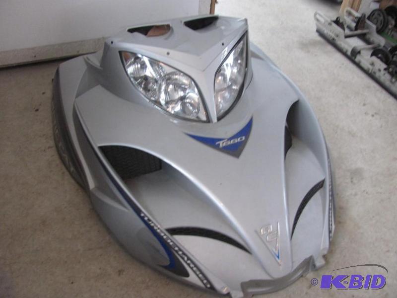 Hood off a 2005 Arctuc Cat T660 Turbo Sport