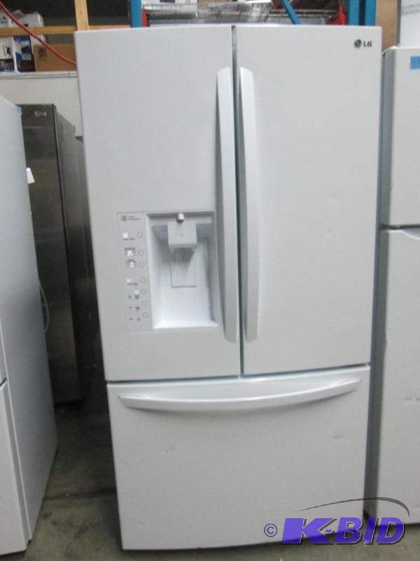 LG 3-Door French-Door Refrigerator - White