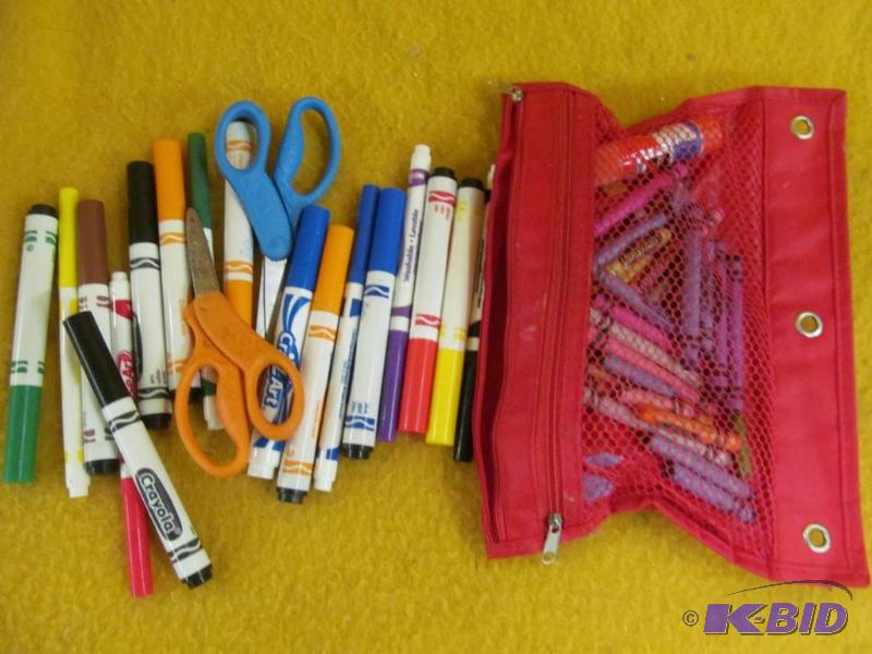 lot 154 image: crayons