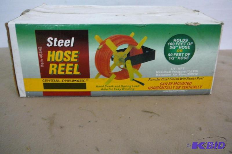 Steel Hose Reel Holds 100 of hose New...