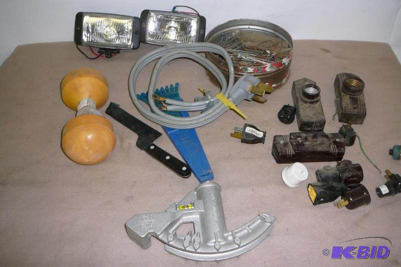 Lot of Fog lights  Elec  Bender  Nails  L...