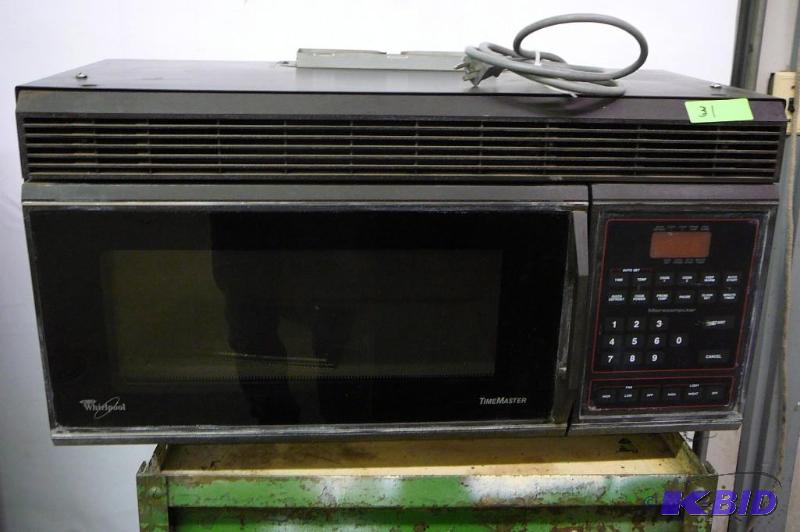 Microwave under cabnet mount whirlpool time m...