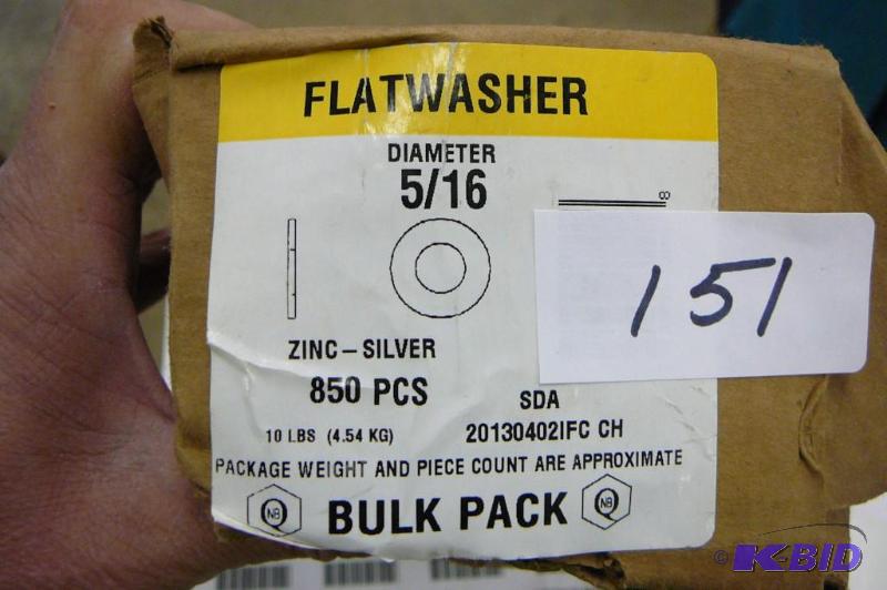 10 lbs 516 Flatwashers...