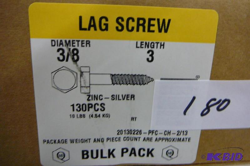 10 Lbs 38 x 3 Lag Screws...