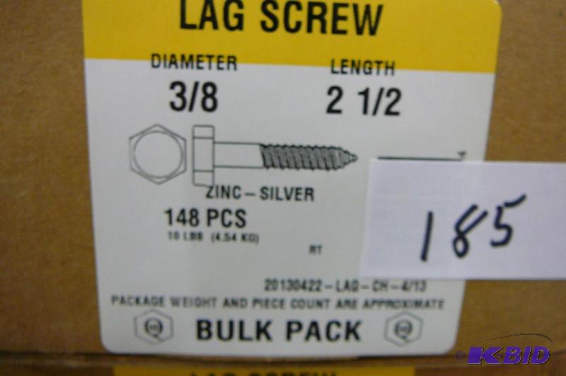 10 Lbs 38 x 2 12 Lag Screws...