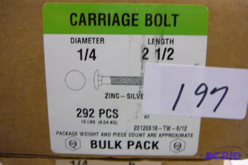 10 Lbs 14 x 2 12 Carriage Bolt...