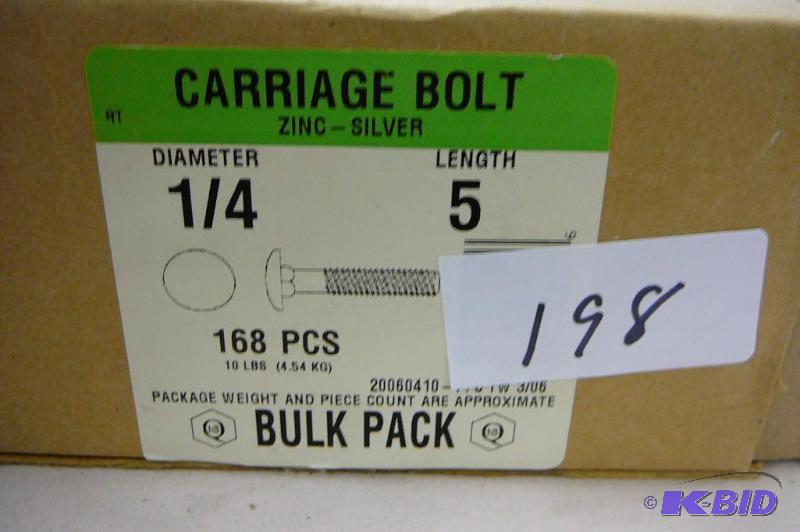 10 Lbs 14 x 5 Carriage Bolts...