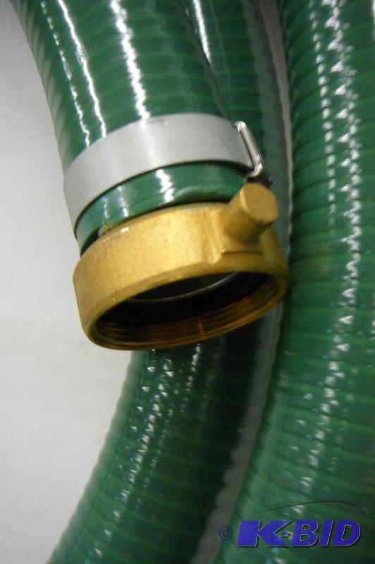 2&quot x 25&quot Green PVC Hose with ends...