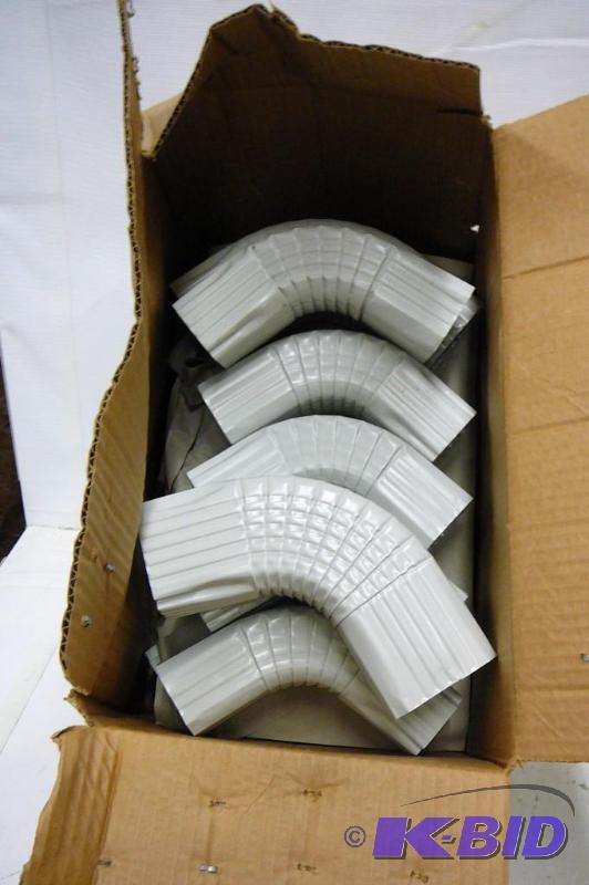 Size 3&quot gutter Elbows White 15 count...