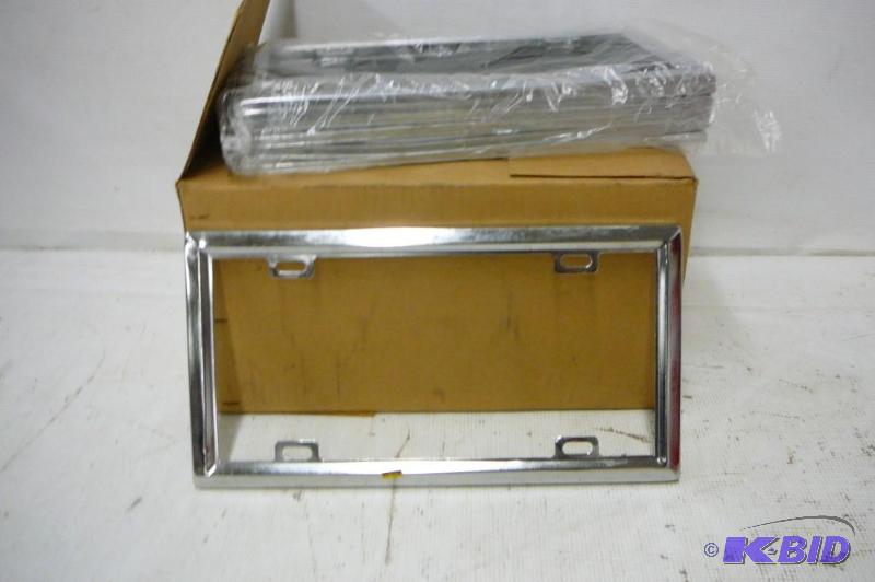 Chrome lic plate Bracket 50 count...