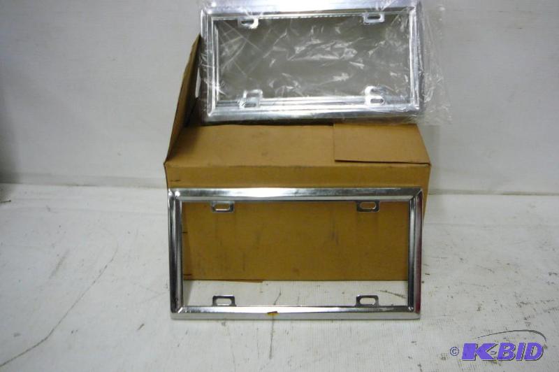 Chrome lic plate Bracket 50 count...
