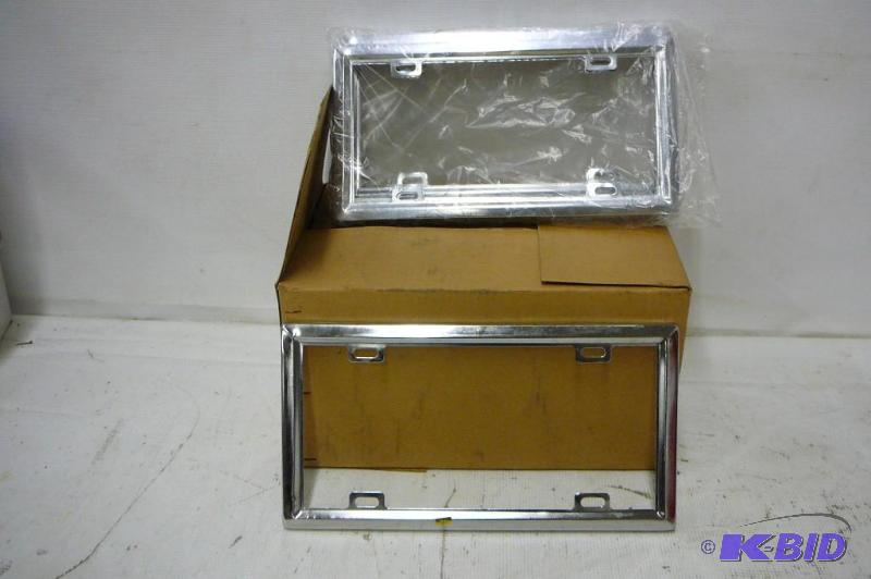 Chrome lic plate Bracket 50 count...