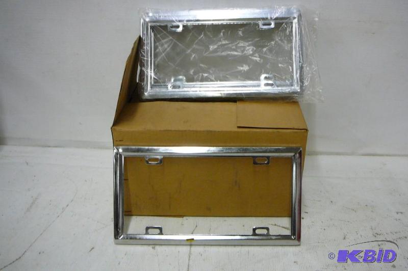 Chrome lic plate Bracket 50 count...