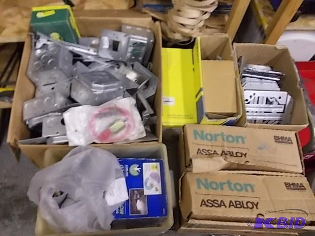 4 Norton Door Closures &amp Several Box Lots...