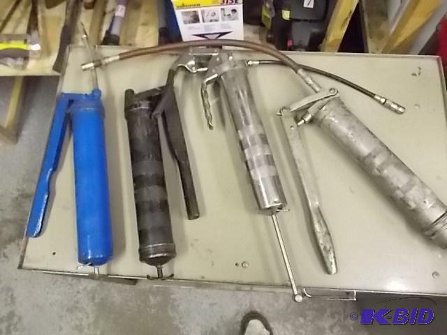 4 Grease Guns...