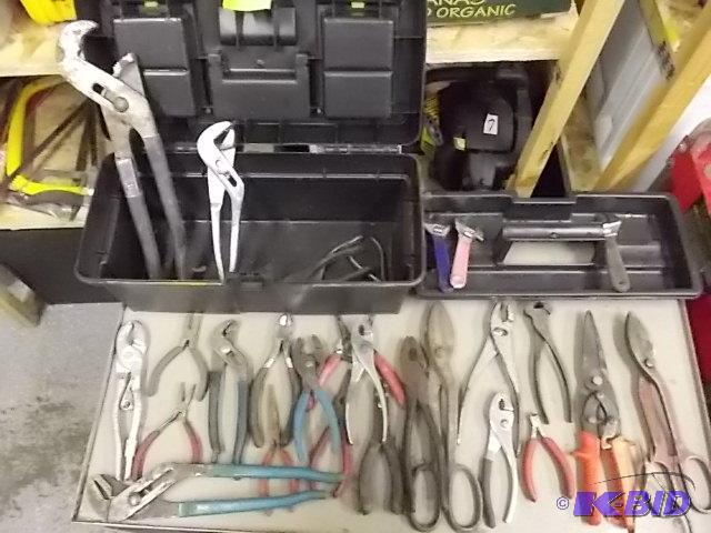 Tool Box Filled with Hand Tools...