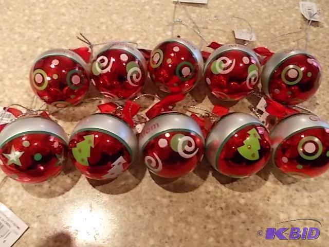 Over 100 Personalized Christmas Ornaments Wit...
