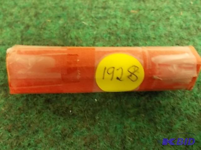 lot 46 image: Full Roll Of Cents 1928...