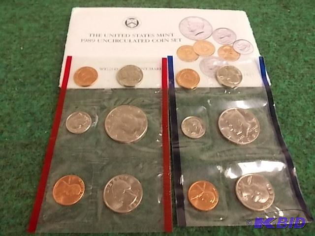 lot 5 image: 1989 US Mint&nbspSet P & D...