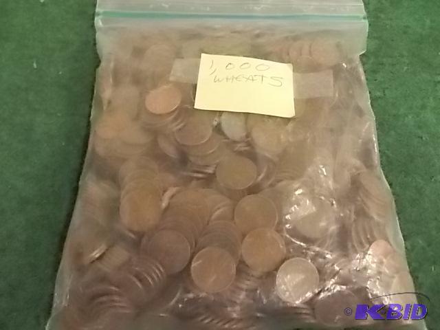 lot 51 image: Bag Lot Of 1000 Wheats...