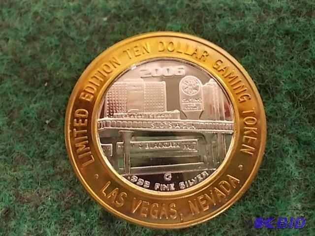 lot 57 image: $10 Gaming Token &nbspFrom Las Vegas 2006 .9...