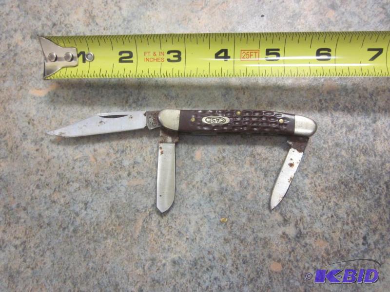 lot 19 image: Vintage Case fold out pocket knife.     ...