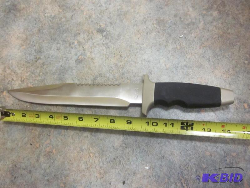 lot 24 image: 14 inch multi purpose Frost Cutlery knife.&nb...