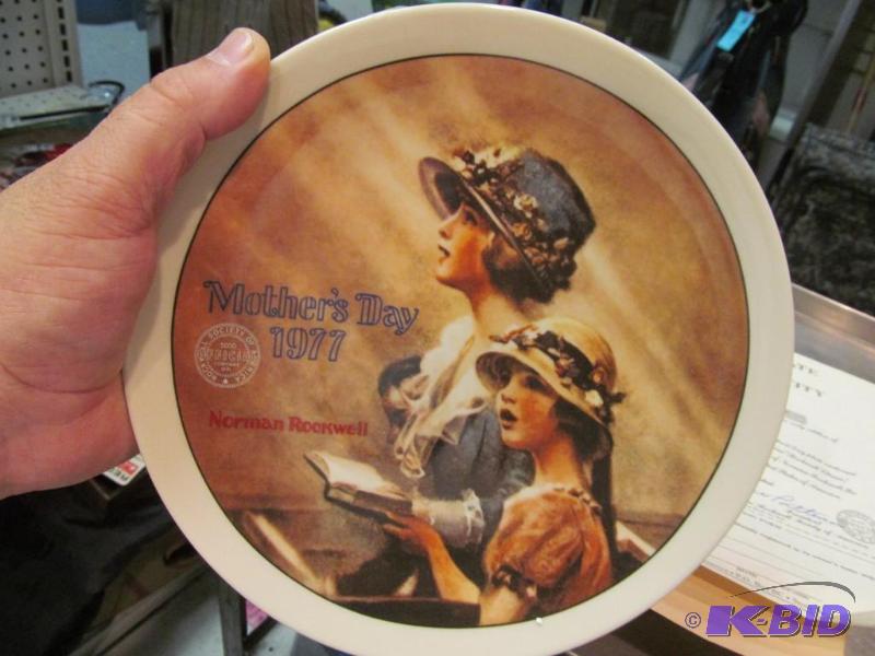 FAITH Collector Plate by NORMAN ROCKWELL