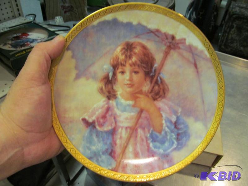 KATRINA SPRING FLOWERS Collector Plate by  DAVID W ARMSTRONG