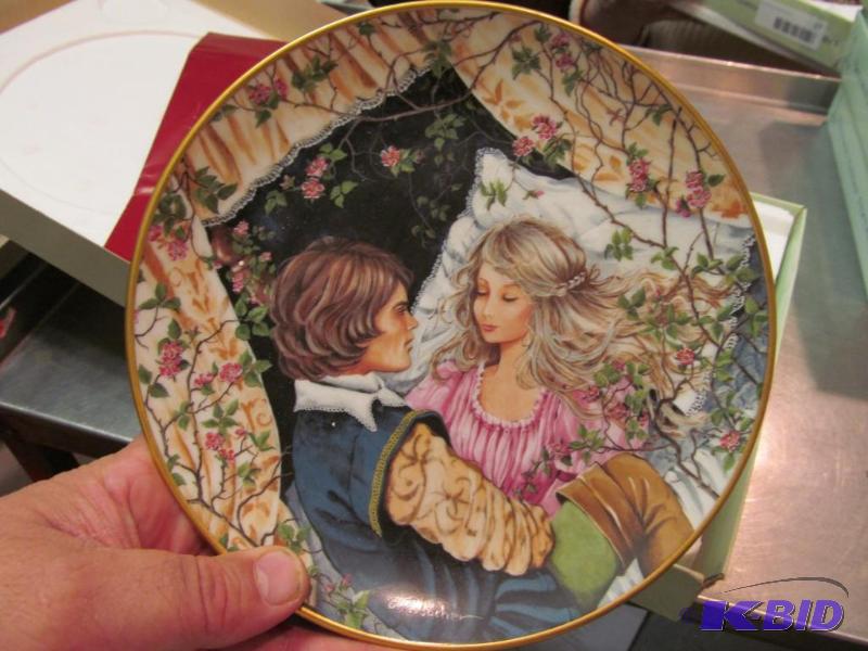 SLEEPING BEAUTY Collector Plate by GERDE NEUBACHER