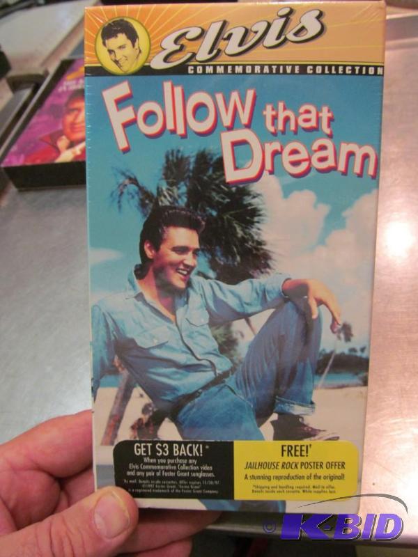 ELVIS FOLLOW THAT DREAM  VHS