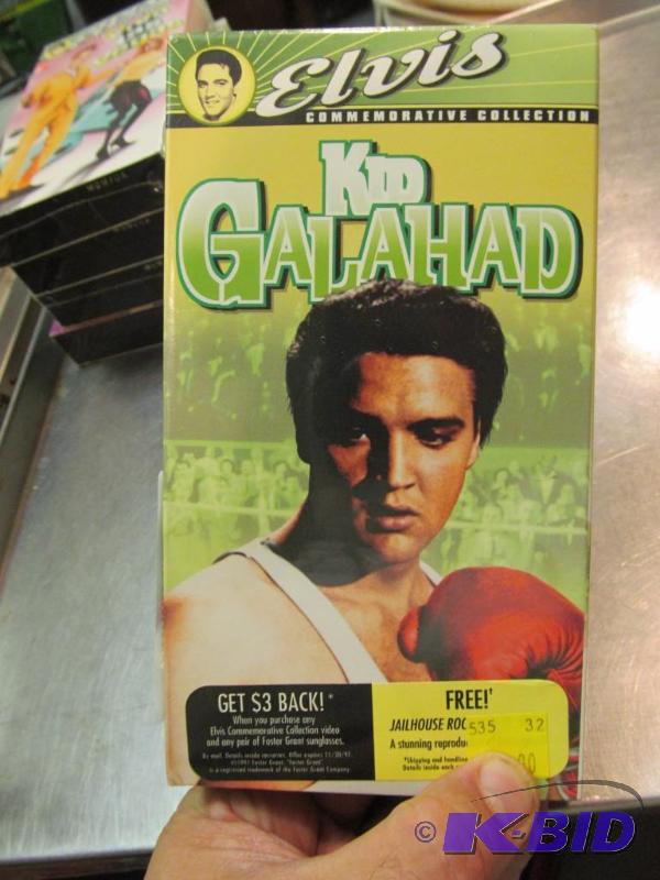 ELVIS KID GALAHAD  VHS