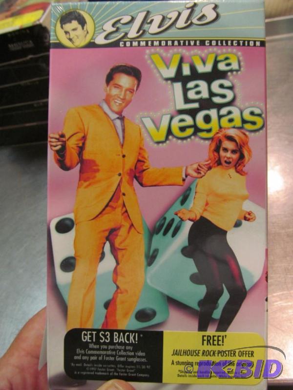 ELVIS VIVI LAS VEGAS   VHS