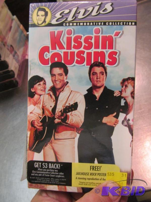 ELVIS KISSIN COUSINS  VHS