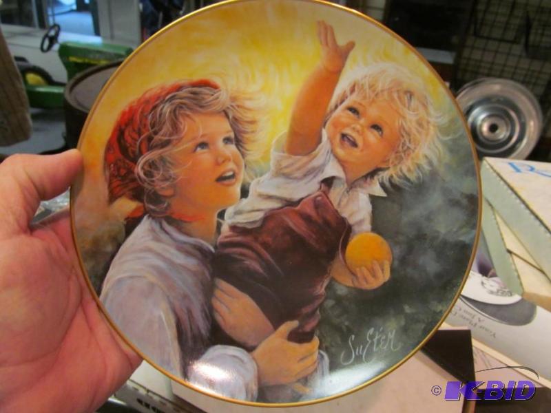 REACHING TOGETHER Collector Plate by SUE  ETEM