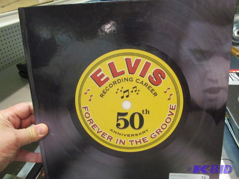 ELVIS---BOOK---FOREVER IN THE GROOVE--50TH ANNIVERSARY