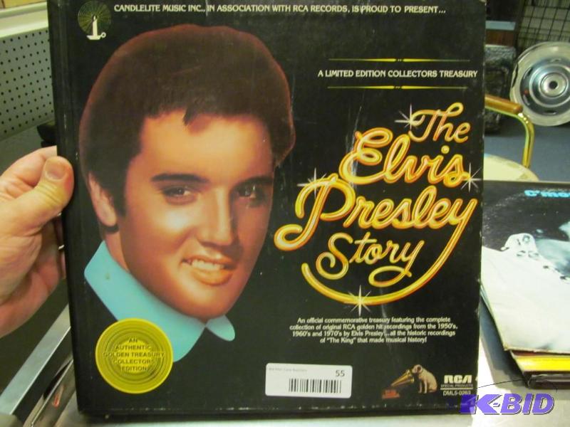 THE ELVIS PRESLEY STORY--RCA--4 RECORD SET LIMITED EDITION