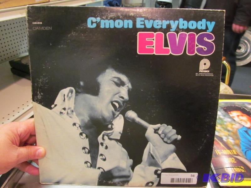 ELVIS  RECORD--CMON EVERYBODY