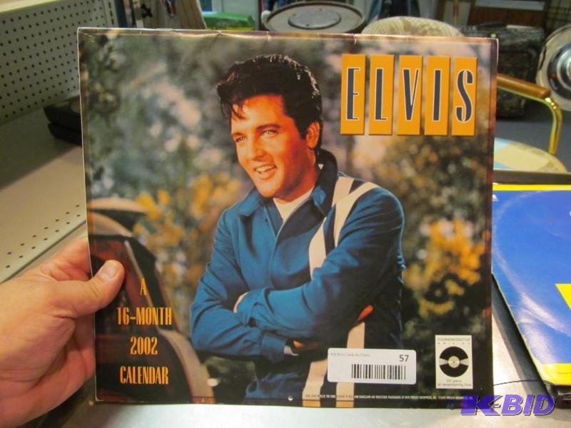 ELVIS--2002 --16 MONTH CALENDAR