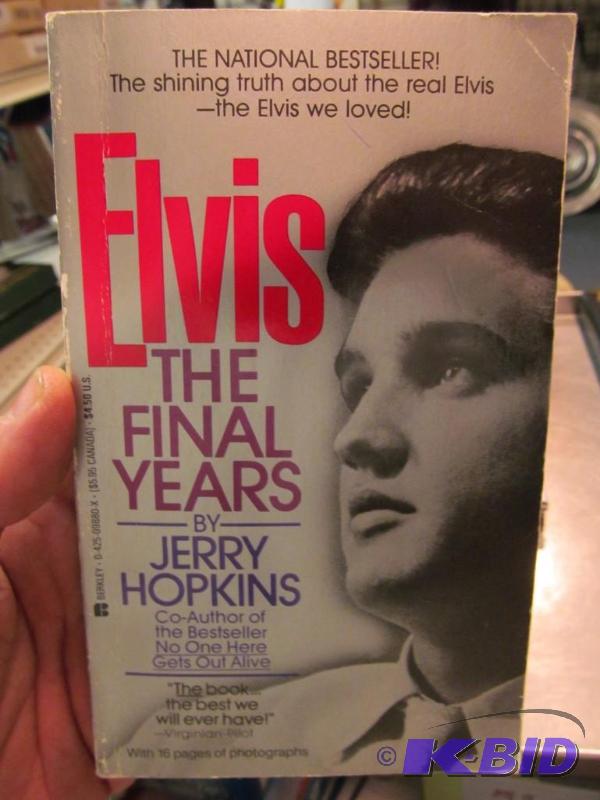 ELVIS  THE FINAL YEARS  BY  JERRY HOPKINS