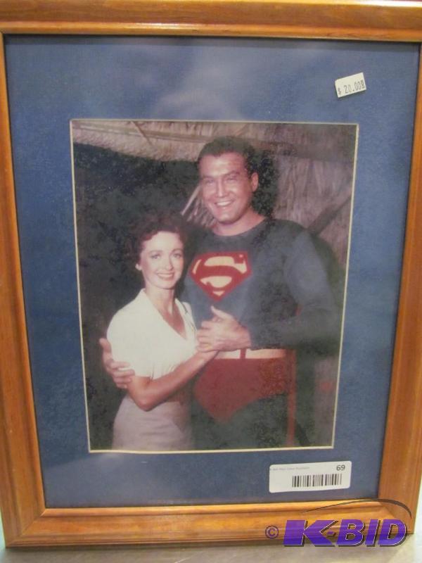 FRAMED PICTURE SUPERMAN