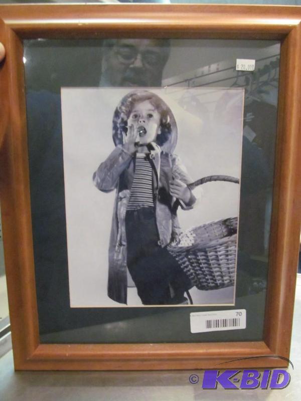 SHIRLEY TEMPLE FRAMED PICTURE