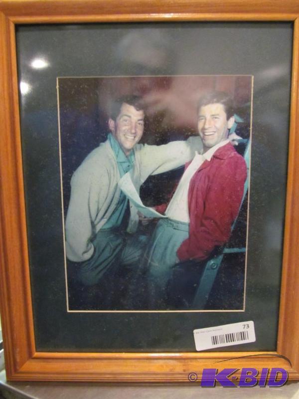 DEAN MARTIN AND JERRY LEWIS FRAMED PICTURE